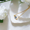 Gold Slider Blue Forget-Me-Not Resin Bracelets Ten Shapes view 6