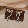 Silver Bow Ribbons