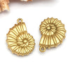 Gold Seashell 3