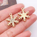 Metallic Snowflake Metal Charms with 9 Listed Options view 11