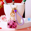 Purple-Braided Purple-Handbag