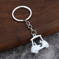 Golf Cart Keychain With Round Split Ring, 12 Styles view 6