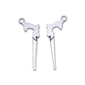 Miniature Hand Saw Shaped Metal Charm Pendant Metal Jewelry Making Component view 4