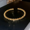 Gold Angled Crystal