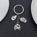 Silver Tone Cowboy Hat Boot Horse and Cactus Keychains view 4