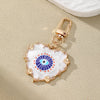 Navy Round Heart