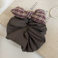 Oversized Fabric Scrunchie With Knotted Bow 4 Styles view 9