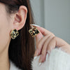 Gold Leopard Squares