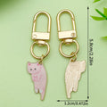 Cat Charm Keychains in 51 Pictured Variations for Bags and Keys view 11