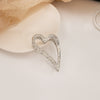 Silver Heart Clip