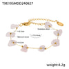 White Stone Bracelet