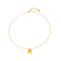 Gold Arc De Triomphe Pendant Necklace Chain Extender view 5