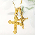 Gold Tone Symbol Pendant Necklaces in Five Designs view 6