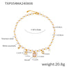 Gold Pearl Necklace