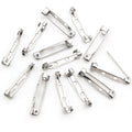 Stainless Steel Safety Brooch Pin Backs in Five Lengths view 4