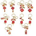 Lion Dance Charm Keychains in 10 Pictured Variations for Bags and Keys view 5