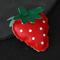 PU Leather Strawberry Fruit Charm Pendant Pink And Red view 2