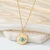 Turquoise Round Eye
