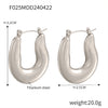 Steel Earrings
