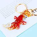 Translucent Arowana Fish Keychains in Ten Color Finishes view 8