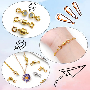 Yellow Connector Clasp Jewelry Findings with 9 Listed Options