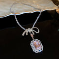 Assorted Rhinestone Pearl Flower Necklace Style Collection view 11