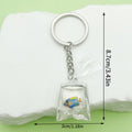 Tropical Fish Clear Bag Keychains And Phone Straps, 19 Styles view 2