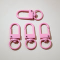 Colorful Swivel Lobster Clasps in Ten Painted Finishes view 9