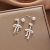 Silver Bow Ribbons