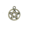 Skull And Crossbones Shield Pendant Charm In Multiple Metal Finishes view 4