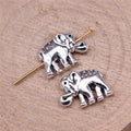 Elephant Shaped Small Hole Bead for Jewelry Making view 2