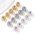 Silicone Stopper Beads With Optional Side Loops in Three Sizes view 4
