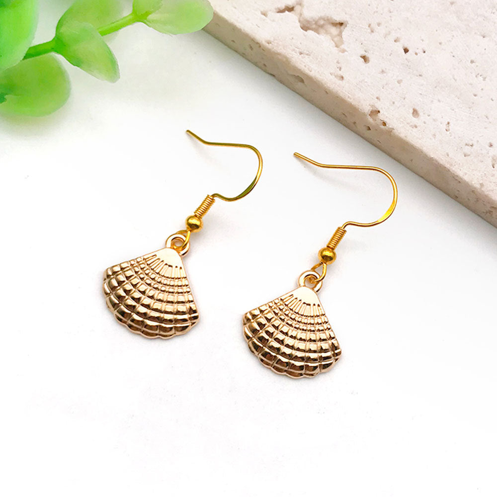 KC Gold Tone Zinc Alloy Turtle Octopus Shell Starfish Fish Charm Pendants for DIY Ocean Jewelry