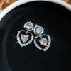 Silver Tone Hearts