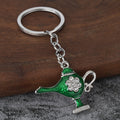 Rhinestone Aladdin Lamp Enamel Keychains in 12 Styles view 7