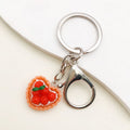 Red Strawberry and Heart Glossy Charms with 11 Listed Options view 2