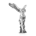 Winged Victory Figure Brooch in Gold or Silver Decorative Lapel Pin view 2
