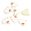 Pastel Elephant Enamel Charm Collection for Jewelry Making view 10
