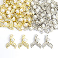 Pearl Crystal Mermaid Tail Jewelry Components For DIY Earrings And Bracelets Charms view 5