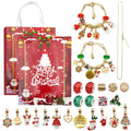 Gold-Tone Christmas Theme and Advent Calendar Metal Charms with 13 Listed Options view 1