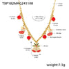Bell Stocking Necklace