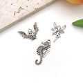 Antique Silver Insect Metal Charms for Jewelry and Craft Projects view 3