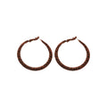 Leopard Print Geometric Stud and Hoop Earrings Fashion Jewelry view 5