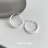 3cm Frosted Hoop