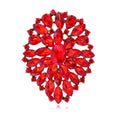 Flower Crystal Seven Designs Metal Brooch Pin for Jackets and Lapels view 8