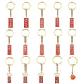 Message Tag Charm Keychains in 23 Pictured Variations for Bags and Keys view 5