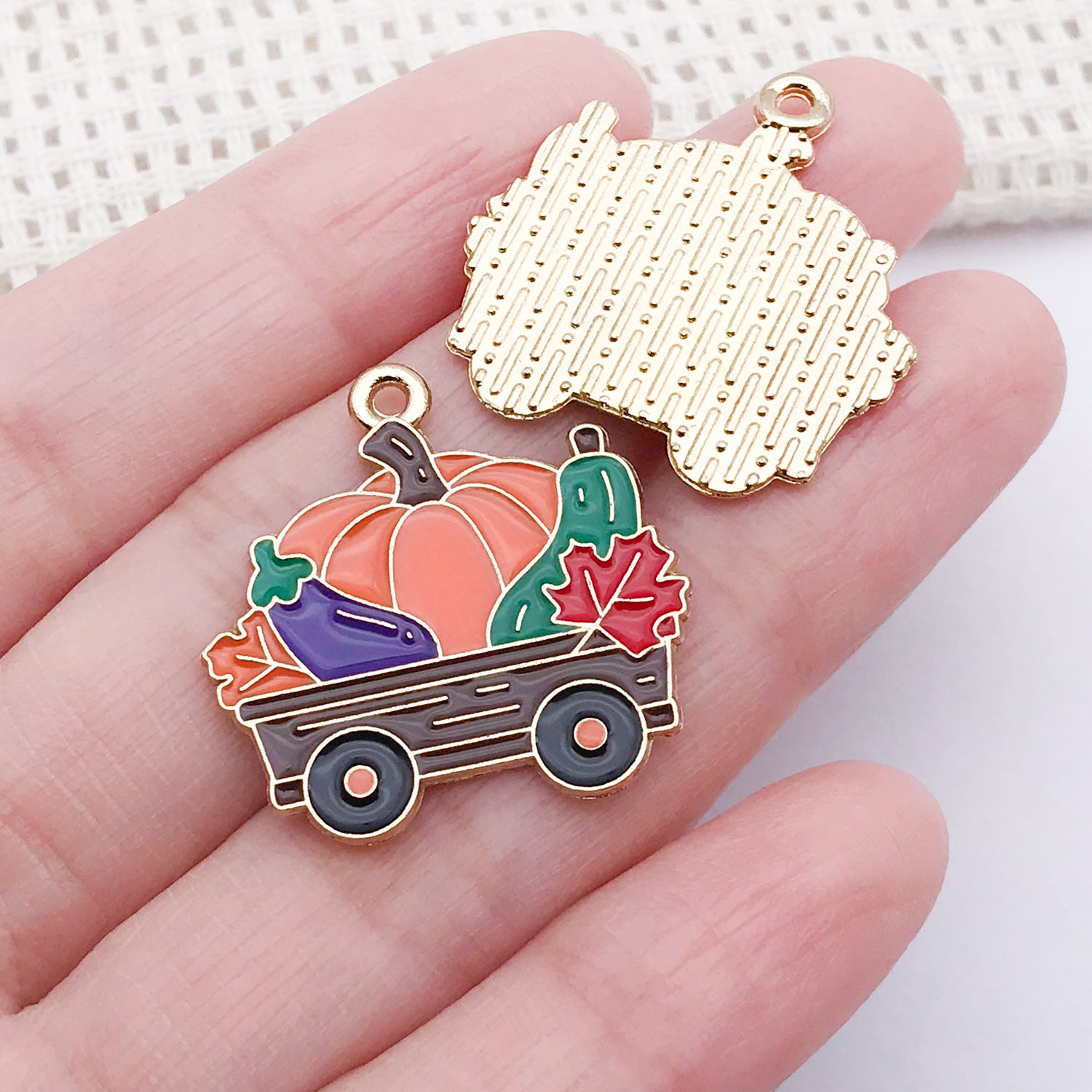 Zinc Alloy Thanksgiving Cartoon charm pendant for DIY bracelet necklace keychain making