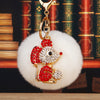 White-Pom Ball-Mouse