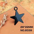 Black Celestial Skull and Wing Alloy Pendants in 10 Styles view 6