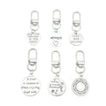 Heart Charm Keychains in 11 Pictured Variations for Bags and Keys view 5